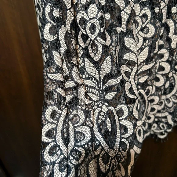 Lane Bryant Black and Pink Floral Blouse - Picture 2 of 5